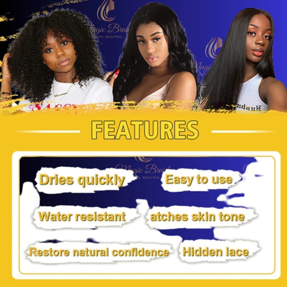 Lace Tint Melting Hair Mousse, Lace Tint Mousse for Lace Wigs and Hairpieces - Picture 8 of 8